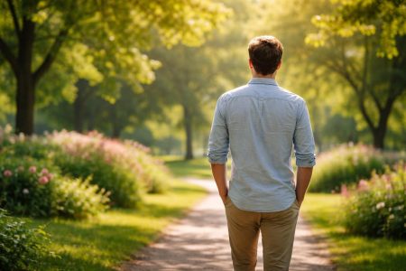 homme-parc-verdoyant-journee-ensoleillee