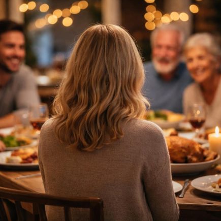 femme-blonde-table-famille-convivialité
