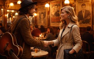 personnes-cafe-parisien-ambiance-retro