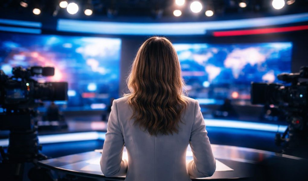 studio-television-presentatrice-decor-moderne