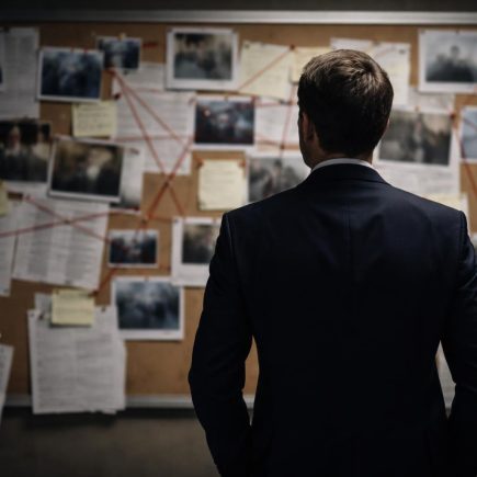 journaliste-costume-tableau-photos-notes