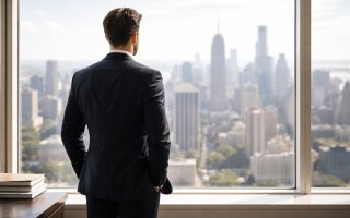 homme-costume-fenetre-panorama-urbain
