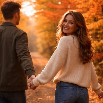 femme-marche-sentier-automne-arbres