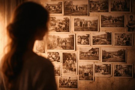 silhouette-feminine-mur-photos-noir-blanc