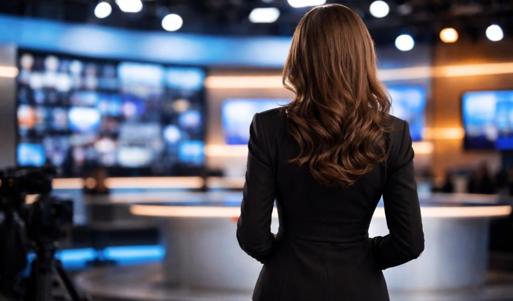 femme-dos-studio-television-elegante