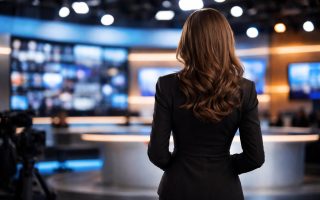 femme-dos-studio-television-elegante