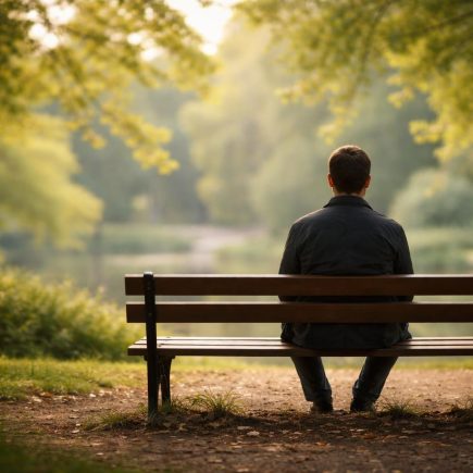 homme-assis-banc-parc-nature