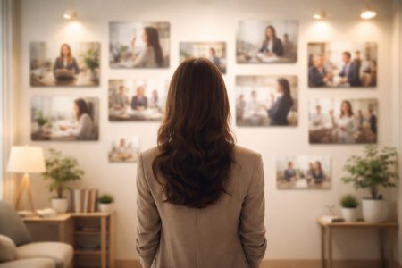 femme-dos-mur-photos-carriere